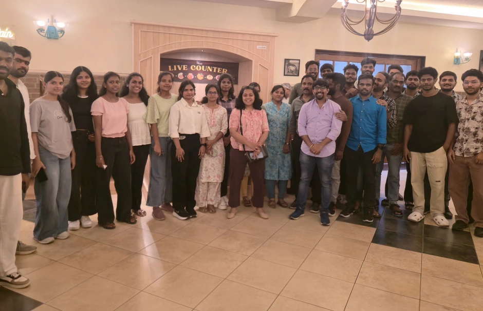The Invenzo Labs team at a company gathering