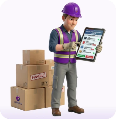 Illustration of an order arriving from any sales channel